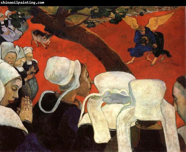 Paul Gauguin The vision for the mass