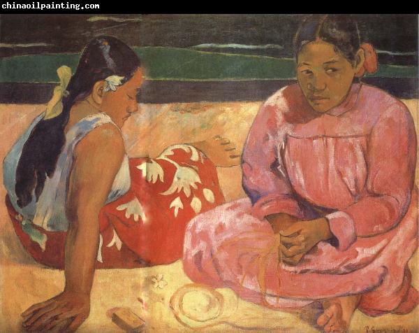 Paul Gauguin Two Women on the Beach