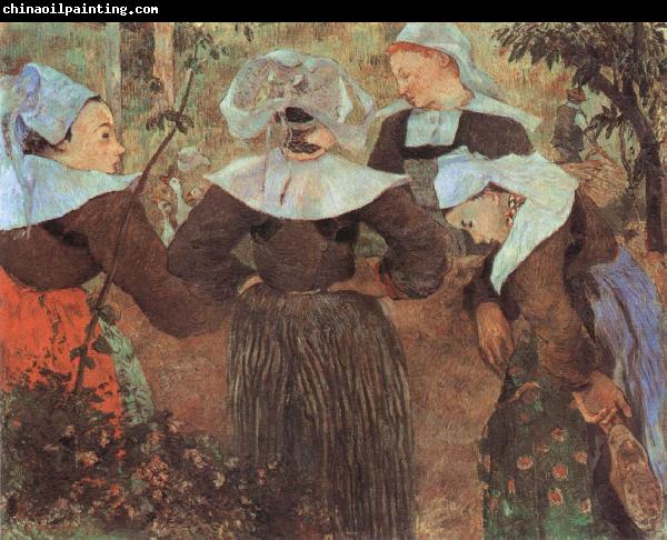 Paul Gauguin The Four Breton girl