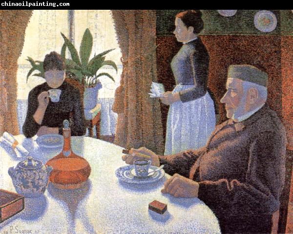 Paul Signac Breakfast