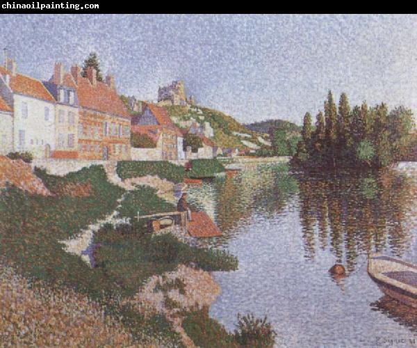 Paul Signac The River Bank