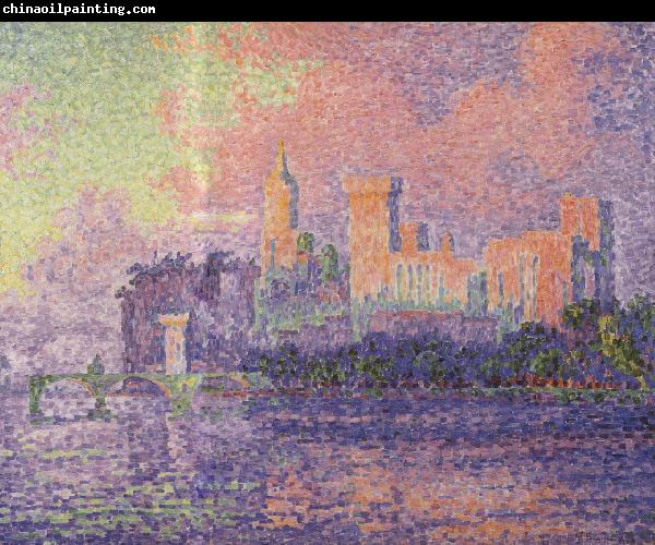 Paul Signac The Papal Palace at Avignon