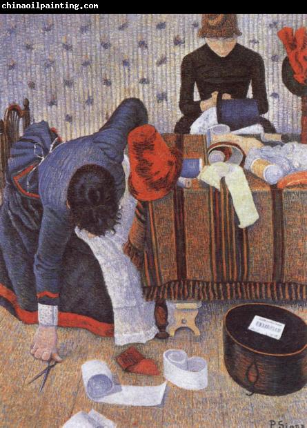 Paul Signac Two Milliners Rue du Caire