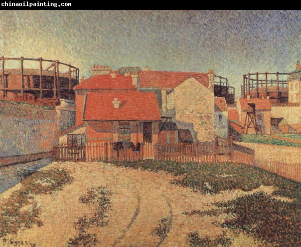 Paul Signac Gasometers at Clichy