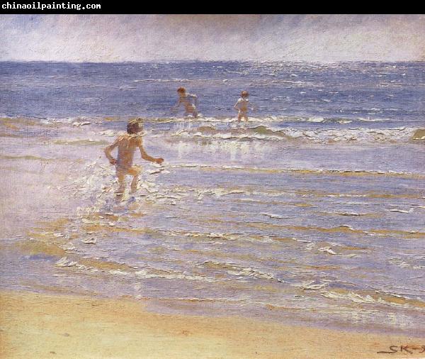 Peder Severin Kroyer Barthing Children