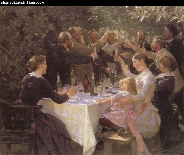 Peder Severin Kroyer Hip Hip Hooray