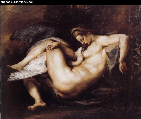 Peter Paul Rubens Lida and Swan