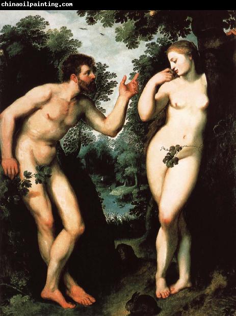 Peter Paul Rubens Adam and evy