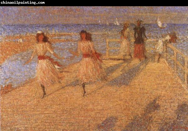 Philip Wilson Steer Girls Running