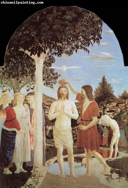 Piero della Francesca The Baptism of Christ