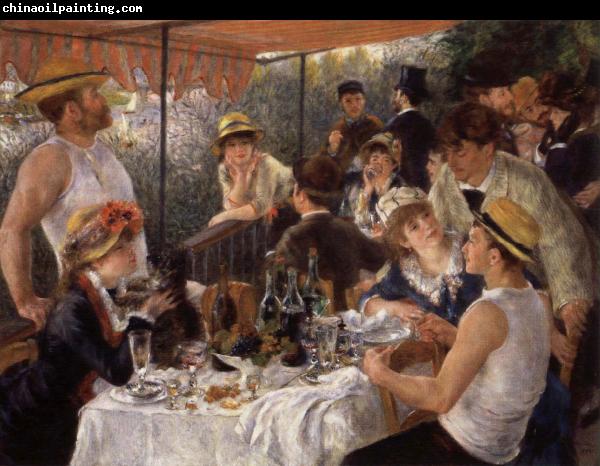 Pierre Renoir The Luncheon of the Boating Party