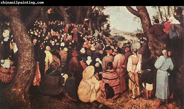 Pieter Bruegel The Sermon of St John the Baptist