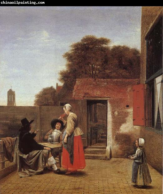 Pieter de Hooch Dutch gard