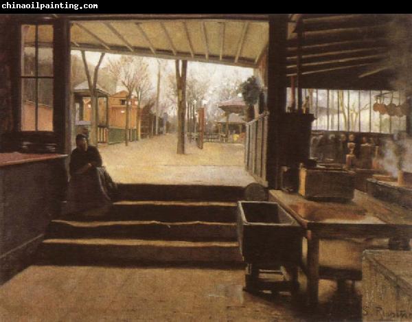 Prats, Santiago Rusinol The Kitchen of the Moulin de la Galette