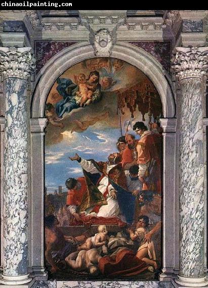 RICCI, Sebastiano Altar of St Gregory the Great
