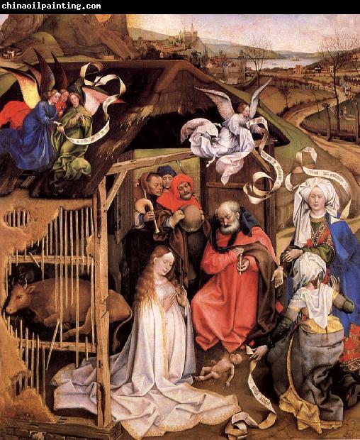 Robert Campin Jesus feed