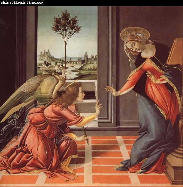 Sandro Botticelli The Annunciation