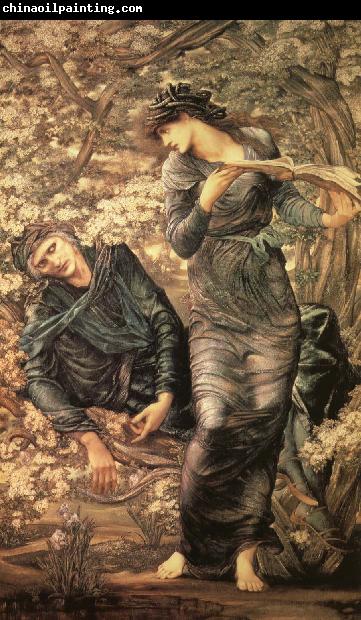 Sir Edward Coley Burne-Jones The Beguiling of Merlin