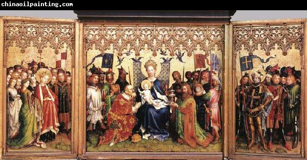 Stefan Lochner Altarpiece of the Patron Saints of Cologne