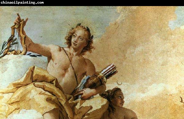 TIEPOLO, Giovanni Domenico Apollo and Diana