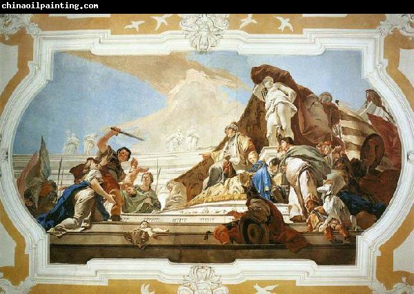 TIEPOLO, Giovanni Domenico The Judgment of Solomon