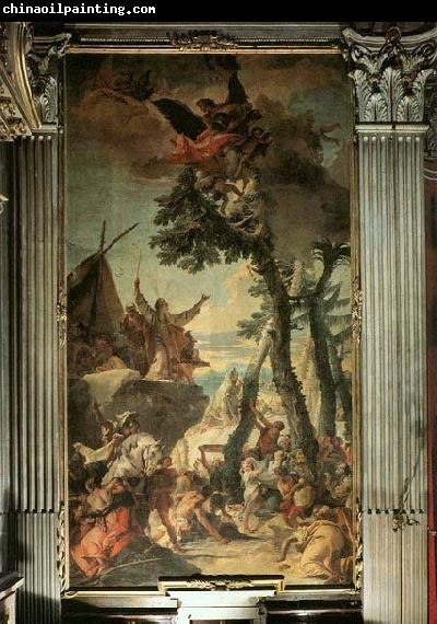 TIEPOLO, Giovanni Domenico The Gathering of Manna