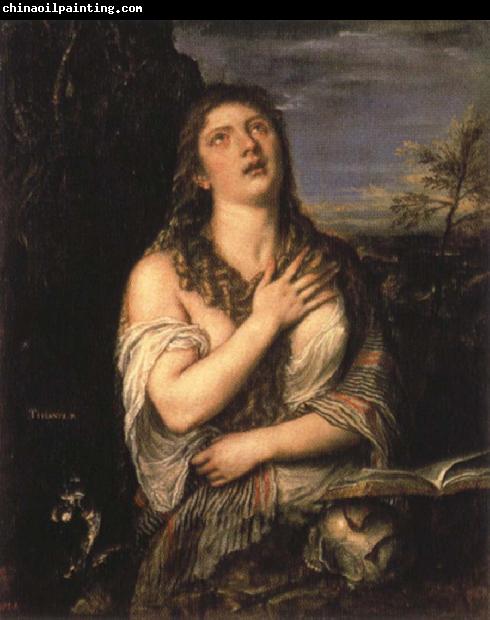 Titian The Penitent Magdalen