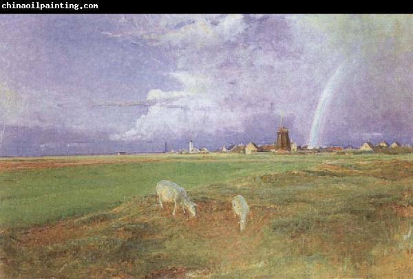 Viggo Johansen Near Skagen after a Strom