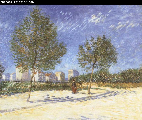 Vincent Van Gogh On the outskirts of Paris