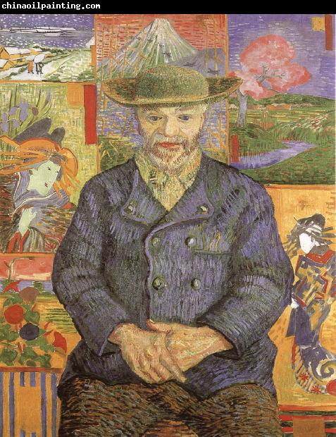 Vincent Van Gogh Portrait of Pere Tanguy