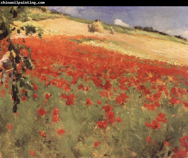 William blair bruce Landscape with Poppies