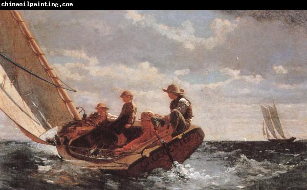 Winslow Homer It borjar fraiska in