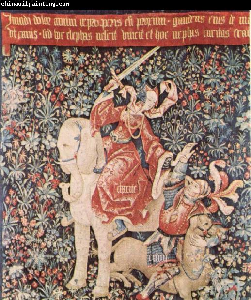 unknow artist French Tapestry of the 15th century