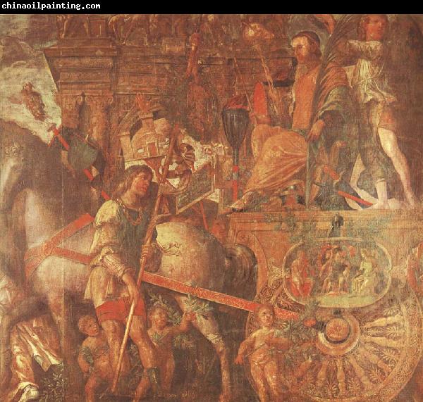 unknow artist Caesar-s Chariot From the triumph of caesar Mantegna