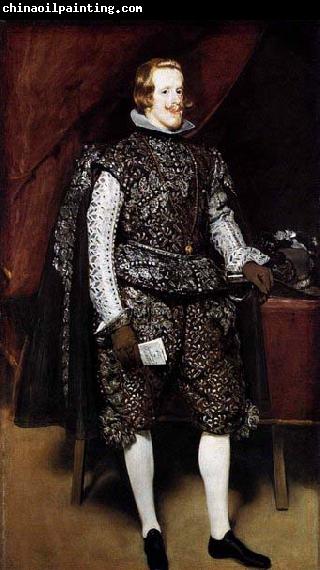 unknow artist Philip IV in Brown and Silver