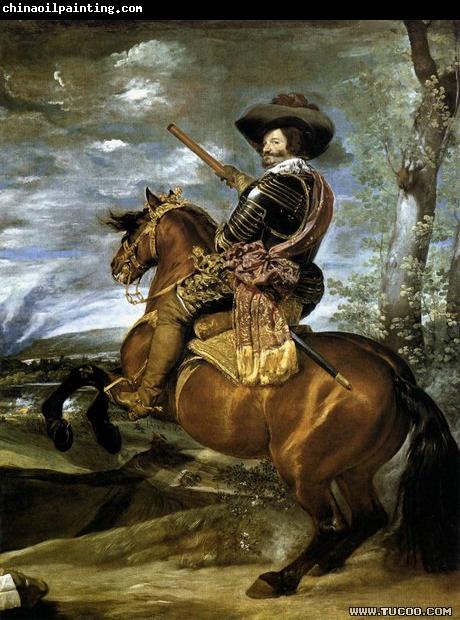 unknow artist The Count-Duke of Olivares on Horseback 1634