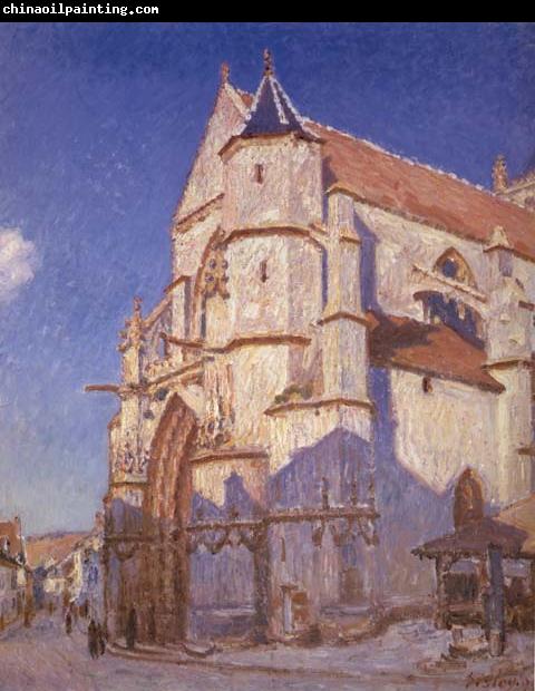 Alfred Sisley The Church at Moret