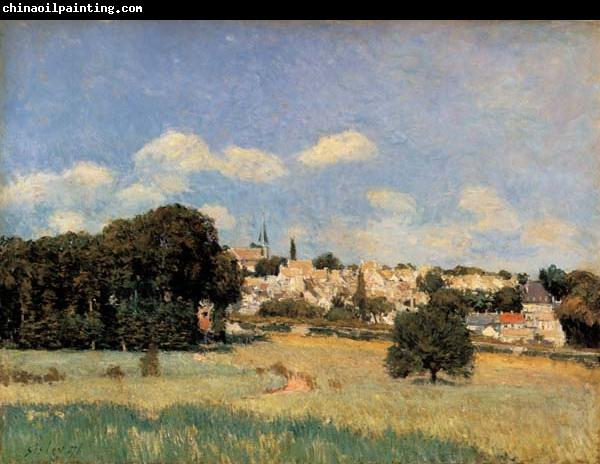 Alfred Sisley View of Marly-le-Roi-Sunshine