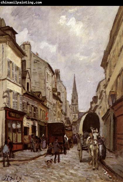 Alfred Sisley La Grande-Rue,Argenteuil