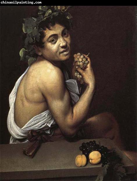 Caravaggio Self-Portrait as Bacchus