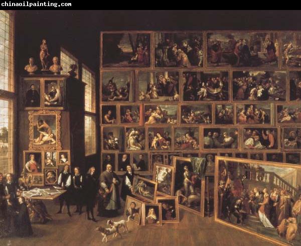 David Teniers Archduke Leopold Wilhelm's Gallery at Brussels (mk45)