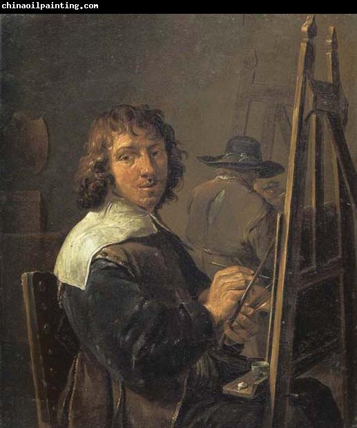 David Teniers Self-Portrait:The Painter in his Studio