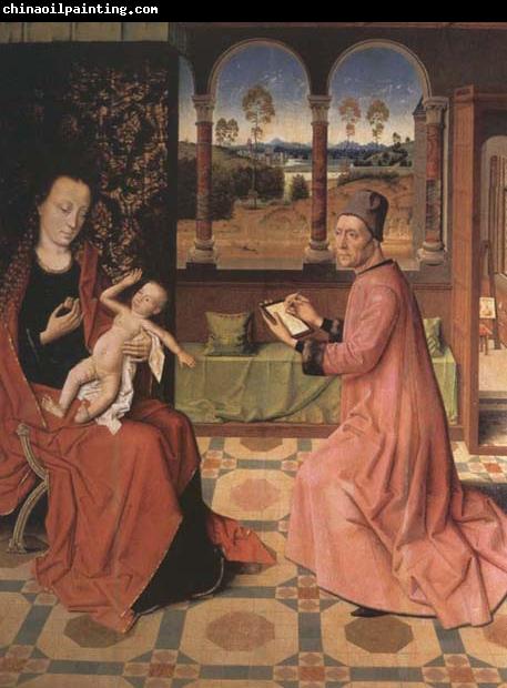 Dieric Bouts Saint Luke Drawing the Virgin and Child