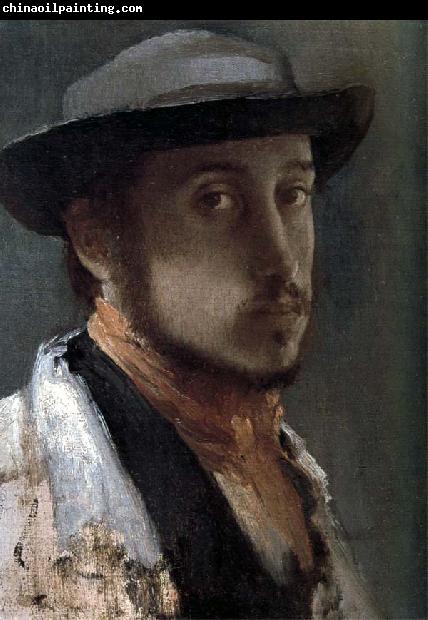 Edgar Degas Self-Portrait