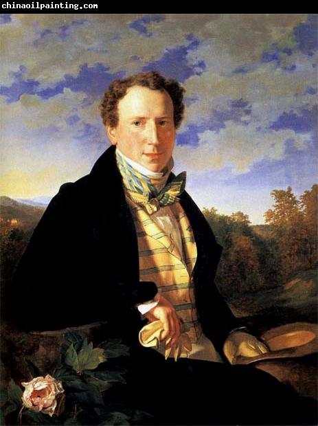 Ferdinand Georg Waldmuller Self-Portrait