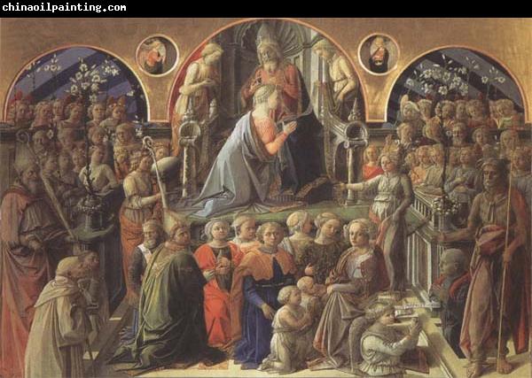 Fra Filippo Lippi Coronation of the Virgin