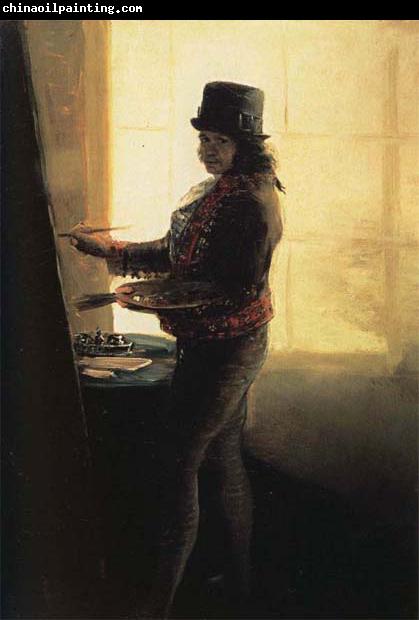 Francisco Goya Self-Portrait in the Studio