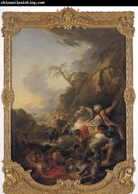 Francois Boucher The Leopard Hunt