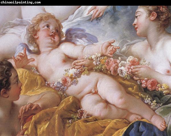 Francois Boucher Details of Cupid a Captive