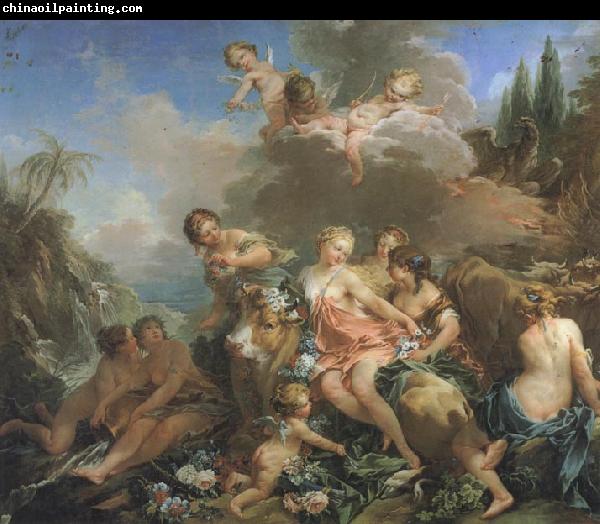 Francois Boucher The Rape of Europa